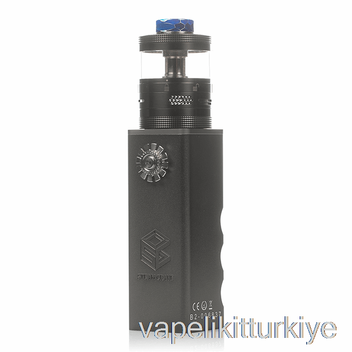 Vape Türkiye Steam Crave Titan Gelişmiş Kombo Rdta Başlangıç ​​kiti Gunmetal